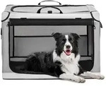 Petsfit Hundebox f&uuml;r Zuhause, Hundebox faltbar f&uuml;r gro&szlig;e mittlere Hunde,