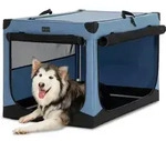 Petsfit Hundebox faltbar, Hundebox f&uuml;r zuhause Verstellbarer Stoffbezug mit