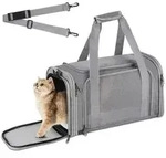 Hundebox faltbar, Hundetransportbox, Transporttasche f&uuml;r Katze Hund f&uuml;r Reise...