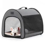 Petsfit Hundebox faltbar f&uuml;r kleine Hunde Katzen, tragbare & Atmungsaktive...