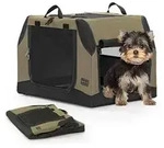 PETSFIT Hundebox Auto, Hundebox faltbar Kofferraum/R&uuml;ckbank,Verstellbarer...
