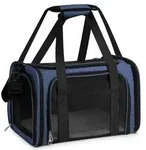 Transporttasche f&uuml;r Katze Hund, Hundetransportbox, Faltbare Katzentransportbox,