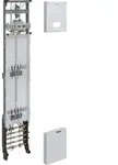Komplettfeld Z 1350x250mm 3-P. 2ZP 10 qmm m.Trennfkt.