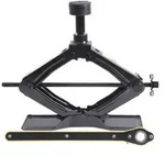 Scherenwagenheber mit 2T Arbeitssparendes Design, verdickte Stahlplatte (1,8