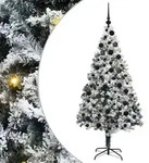vidaXL K&uuml;nstlicher Weihnachtsbaum Wei&szlig; 180 cm