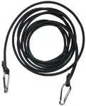 2er Spanngurte mit Karabiner 8mm Durchmesser Schwarz