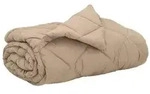 vidaXL Sommerdecke Taupe 220 x 240 cm Mikrofaser