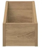 vidaXL LP Plattenbox Artisan-Eiche 18 x 32 x 18 cm Holzwerkstoff