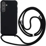 Handyh&uuml;lle S25 FE Silikon Handyband Samsung galaxy S25 FE Schwarz