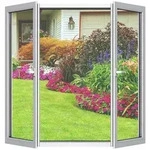 Fliegengitter f&uuml;r Fenster 2 St&uuml;ck 170x180cm Wei&szlig; Selbstklebend Kein Bohren