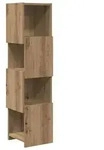 vidaXL Eckschrank Artisan-Eiche 25,5x25x102cm Holzwerkstoff