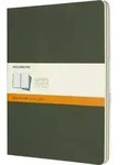 Notizheft Cahier XL 19x25cm liniert Kartoneinband VE=3 St&uuml;ck myrtengr&uuml;n