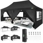 COBIZI Pavillon 3x6m Faltpavillon Wasserdicht Stabil Winterfest Partyzelt...