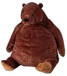 XXL Braunb&auml;r Kuscheltier 80cm, Pl&uuml;schtier, Stofftier, waschbar