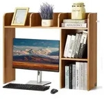 VEVOR Schreibtisch B&uuml;cherregal 2-stufiger Organizer (94,5 x 24,1 x 73,4 cm)