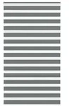 vidaXL Zebrarollo Dunkelgrau 135x200 cm Stoffbreite 130,9 cm Polyester