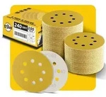 Schleifscheiben 100 St&uuml;ck 125mm 8 Loch 240 Klett P 240 100 Pack