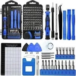 Schraubendreher Set 138in1 magnetisch Pr&auml;zision Elektronik Dunkelblau