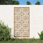 vidaXL Garten-Wanddeko 105x55 cm Cortenstahl Maurisches Design