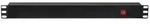 "Showgear 19" 1U Main Power Strip 8 8 Anschl&uuml;sse"