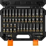 "Mr.wintek 43-teilig Schlagschrauber-Stecknuss-Set 3/8 Zoll Antrieb, Metrisch