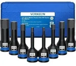 Schlagschrauber N&uuml;sse Sechskant S2 5 6 8 10 12 14 17 19mm HEX 8pcs