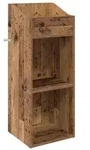 vidaXL Schallplattenschrank Altholz 36 x 36 x 95,5 cm Holzwerkstoff
