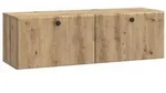 vidaXL Wandmontierter TV-Schrank Artisan-Eiche 98 x 31 x 30 cm