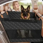 Hundesitz Auto R&uuml;ckbank mit Hartem Boden, Wasserdicht, 72x59x55cm