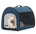 Petsfit Hundebox faltbar f&uuml;r kleine Hunde Katzen, tragbare & Atmungsaktive...