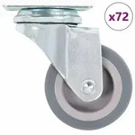 vidaXL 72 Stk. Lenkrollen 50 mm