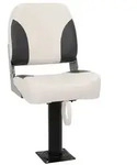 vidaXL Bootssitz mit Podest 360&deg; Drehbar