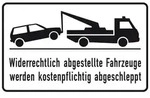 Verbotsschild Halteverbot Aluminium (B x H) 400mm x 250mm 1St.