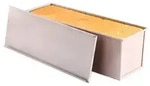 Brotbackform mit Deckel 1200g Teig Stahl Antihaft 38cm