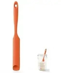Silikonspatel mit L&ouml;ffelspitze, 315&deg;C hitzebest&auml;ndig, Orange