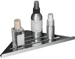 Duschregal Eckablage 30cm Chrom SUS304 Edelstahl Selbstklebend