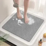 HITSLAM Duschmatte rutschfest, 53x53cm Badewannenmatte rutschfest Ohne Saugnapf,