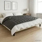 vidaXL Gewichtsdecke Anthrazit 120 x 180 cm 5 kg 100% Baumwolle 205T