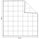 vidaXL Bettw&auml;sche-Set 2 stk. 200 x 220 cm F&uuml;r alle Jahreszeiten Beige