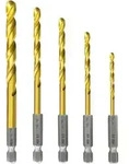 Bohrer HSS Titaniumbeschichtet Einheitsgr&ouml;&szlig;e set 4-Quality Plus