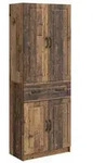 vidaXL Schrankset 2 pcs Altholz Holzwerkstoff