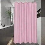 Duschvorhang 120x200 Wasserdicht Rosa Rosa H200 x B120 cm 1er Pack