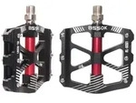 Fahrradpedale MTB Pedale, 3 Abgedichtete Lager, rutschfeste CNC Aluminium...