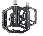 CXWXC Fahrrad Pedale - Zwei Seiten MTB Flatpedale mit 3 abgedichteten Lagern,...