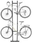 VEVOR Fahrradst&auml;nder Vertikaler Abstellst&auml;nder f&uuml;r 2 Fahrr&auml;der Schwarz,