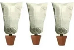 Pflanzenabdeckung Winterschutz Frostschutz Haube 60x80cm beige-3 St&uuml;ck