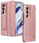 Handyh&uuml;lle Klapph&uuml;lle + Display Folie Samsung Galaxy Z Fold8 Ultra 5G Pink