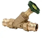 Schl&ouml;sser Armaturen FREISTROMVENTIL, PRESSANSCHL.IG O.ENTL, N.ST.SP, DN32,...