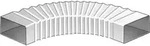 Helios Ventilatoren Flachkanalbogen FLBF 100