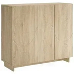 vidaXL Sideboard Sonoma-Eiche 85,5 x 31 x 75 cm Holzwerkstoff